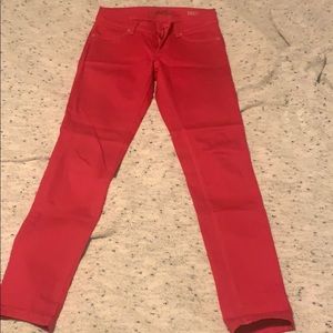 Like new pair of DL1961 hot pink jeans